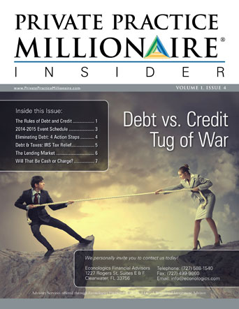 Debt vs. Credit Tug of War